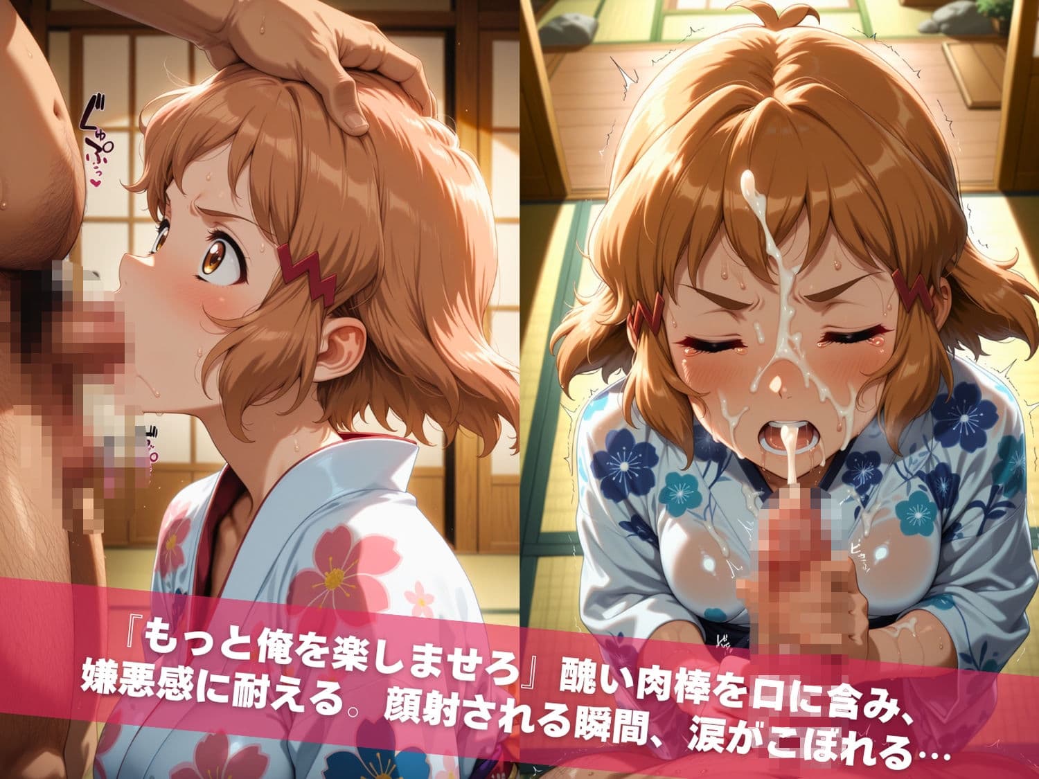 キモおじ温泉地獄 戦姫絶唱シ●フォギア編 サンプル4