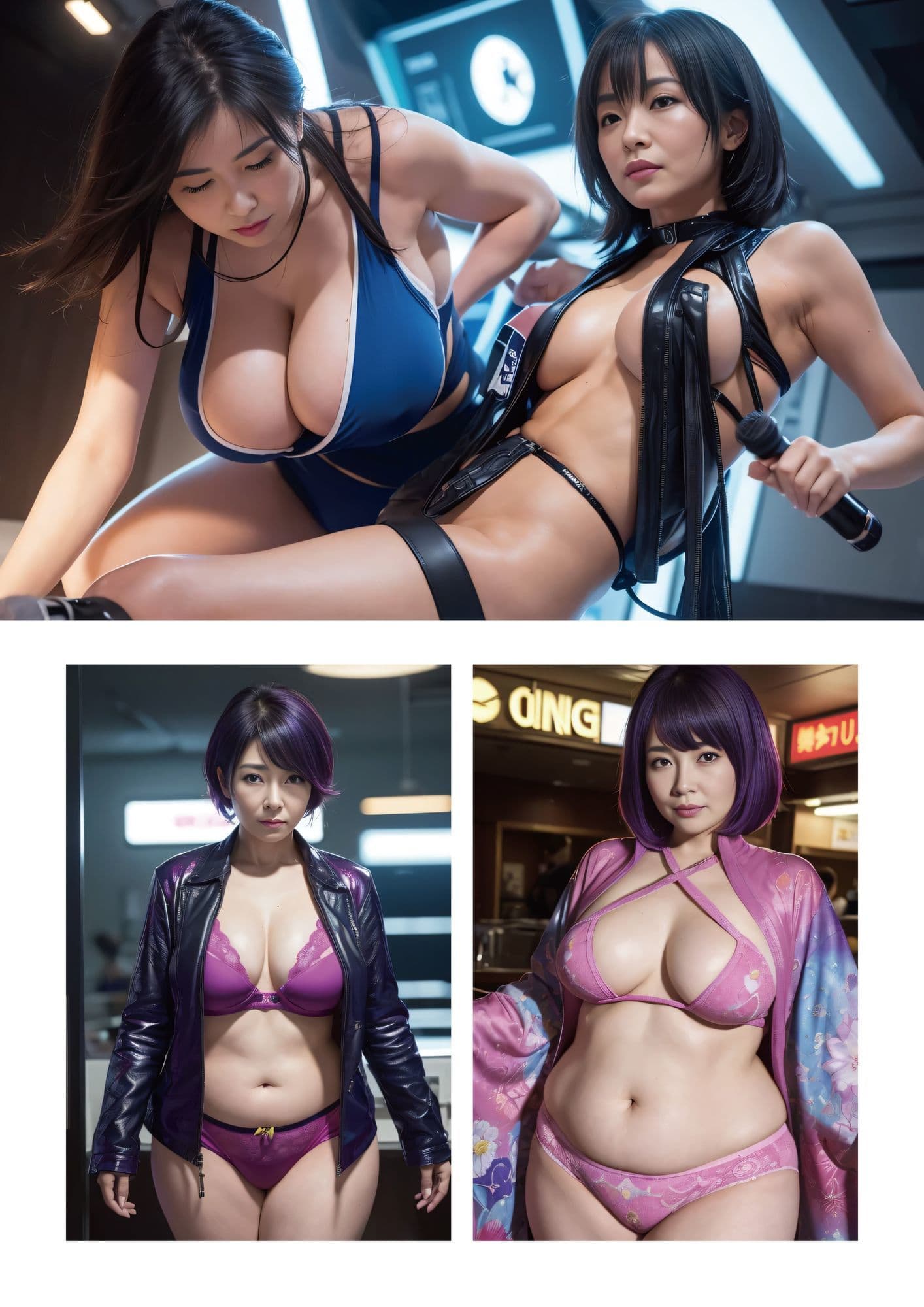 サイバーパンク熟女 サンプル3