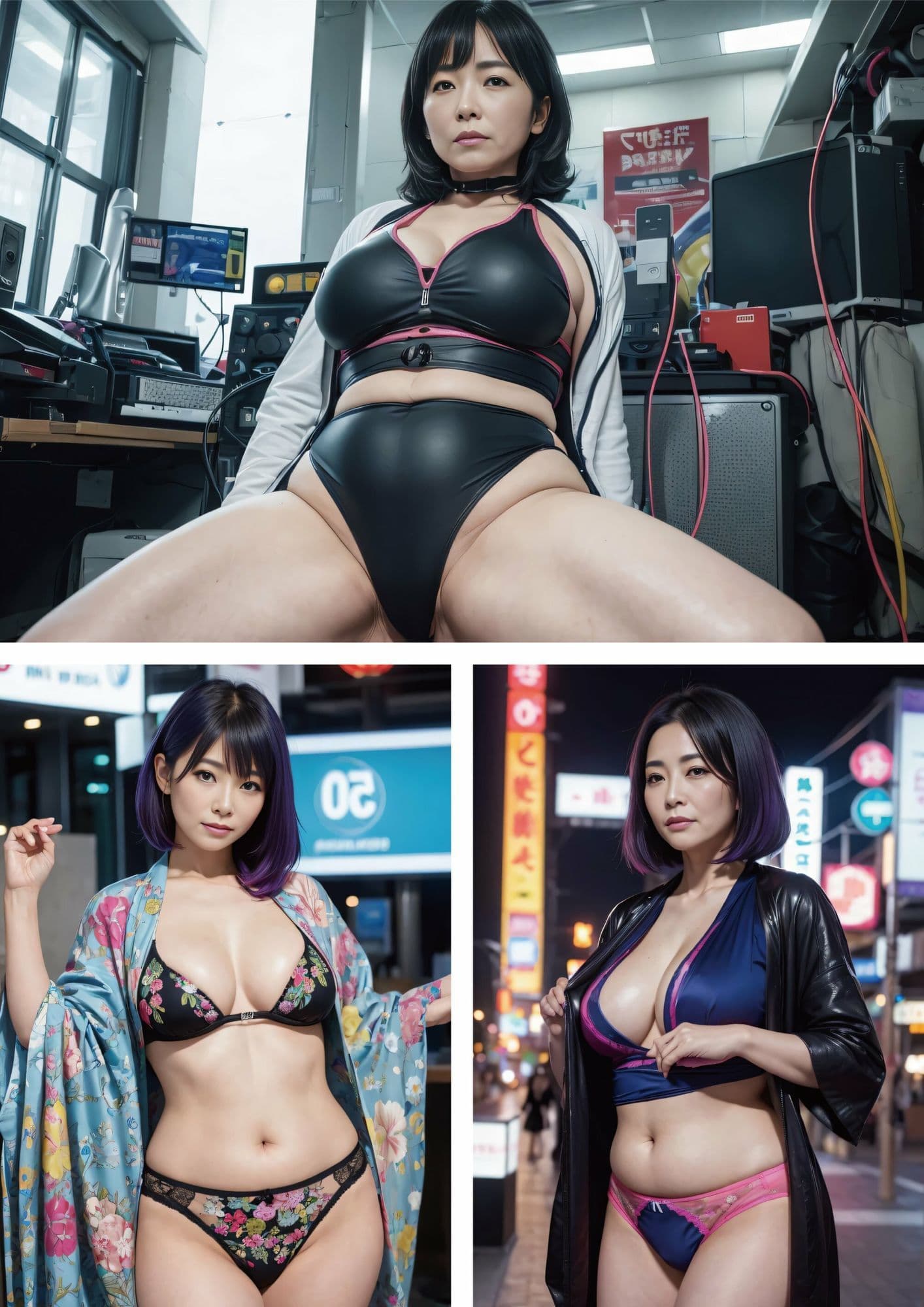 サイバーパンク熟女 サンプル10