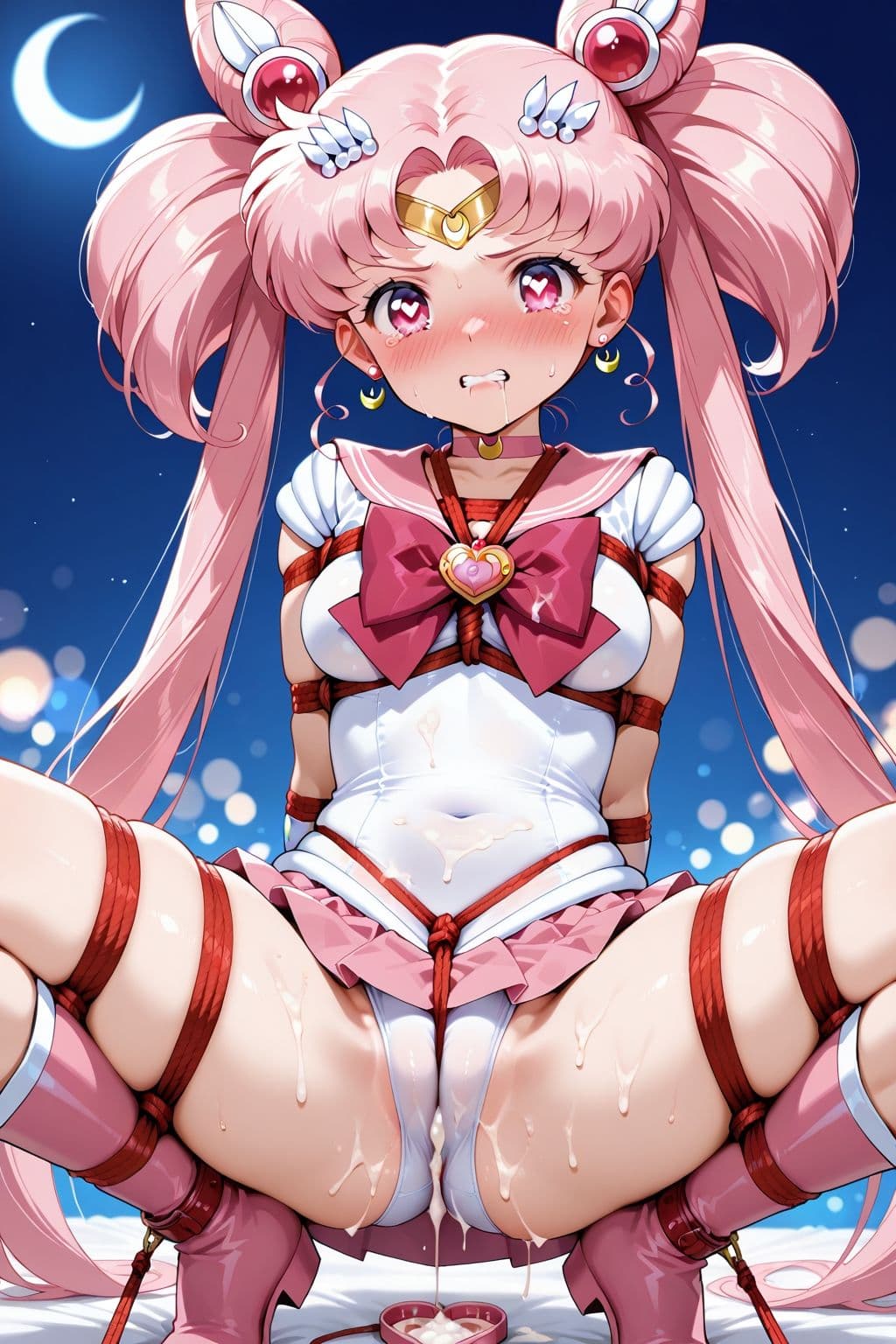 夢見る乙女の調教コレクション13〜美少女戦士〇ーラームーン風10・ちび〇さ風・緊縛編 サンプル4