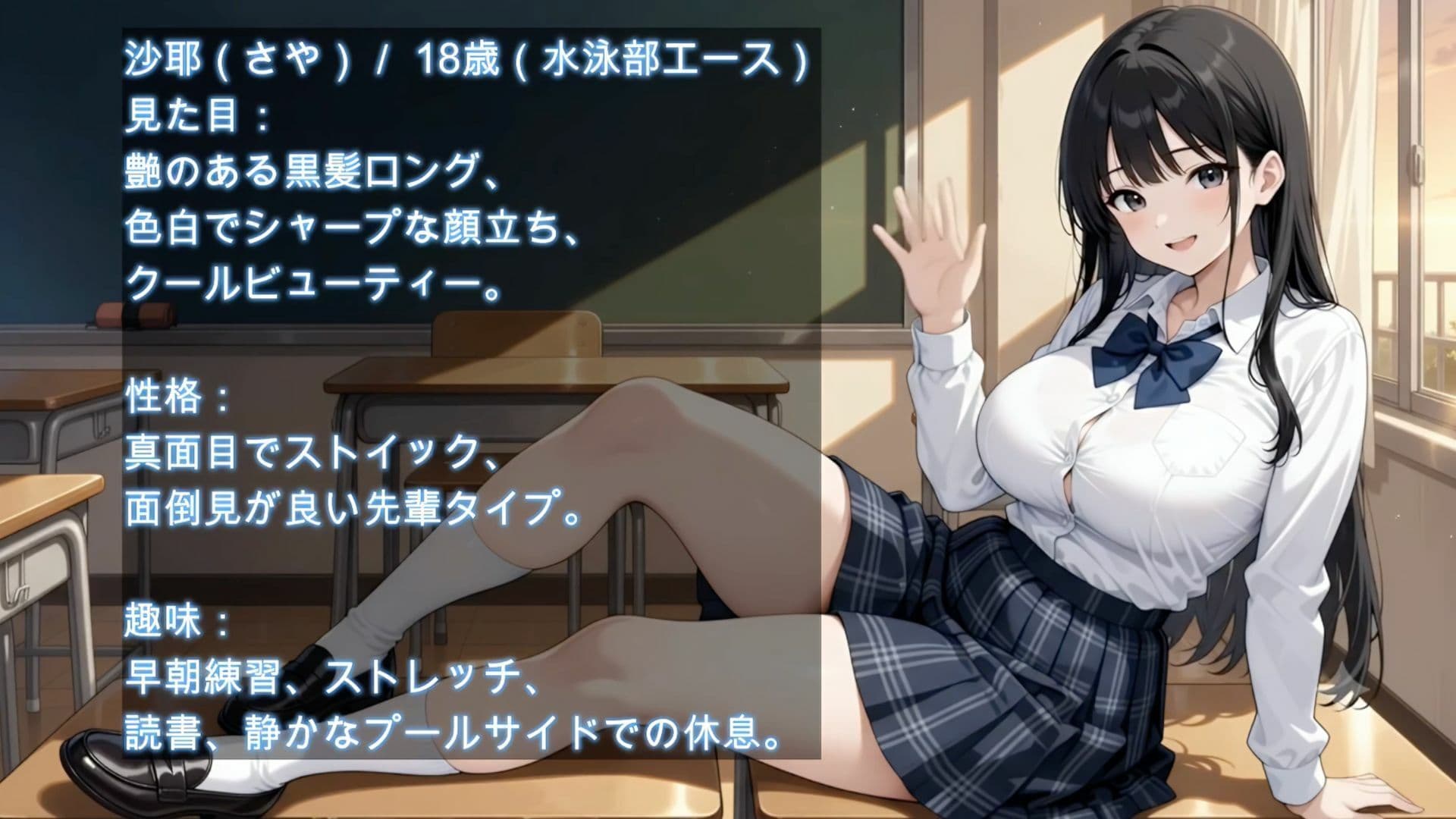 部活動女子たちの禁断特別レッスン 〜爆乳水泳部＆バレー部女子の甘い誘惑〜 サンプル1