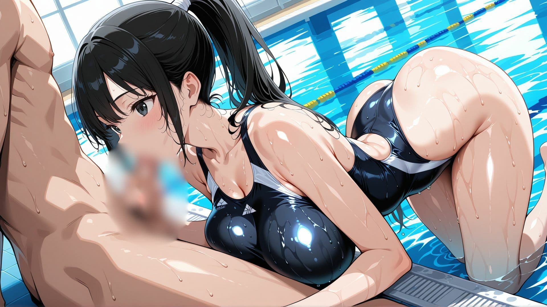 部活動女子たちの禁断特別レッスン 〜爆乳水泳部＆バレー部女子の甘い誘惑〜 サンプル2