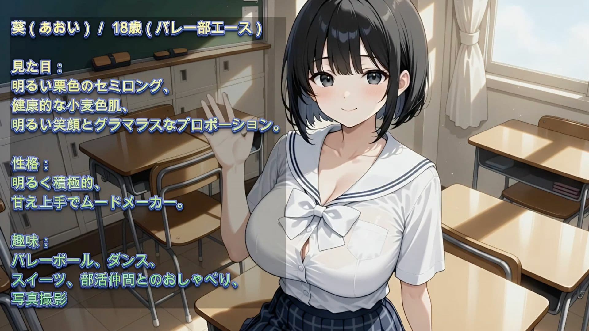 部活動女子たちの禁断特別レッスン 〜爆乳水泳部＆バレー部女子の甘い誘惑〜 サンプル6