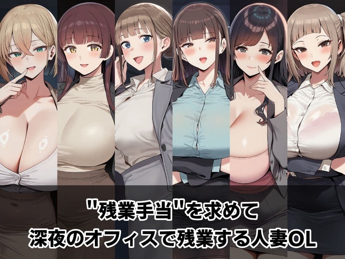 中出し残業手当 〜深夜のオフィス不倫〜 サンプル1
