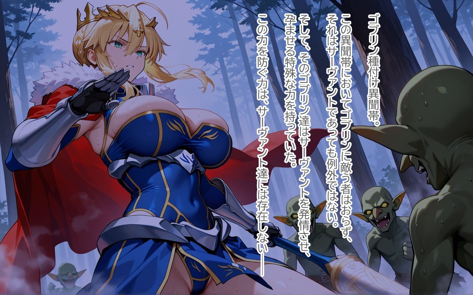 ゴブリン種付け異聞帯vol.2 サンプル1