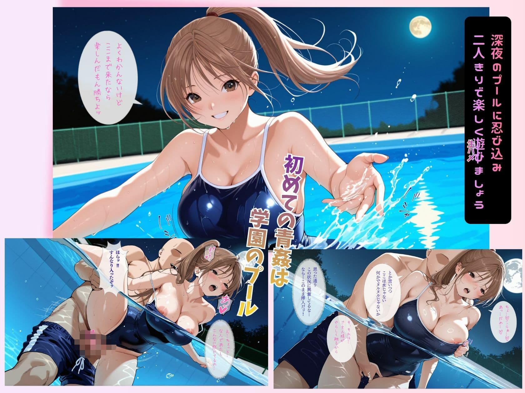 さつき120％すとれ〜と ch.2 〜転生アプリで攻略したヒロイン学園でハメまくる〜 サンプル4