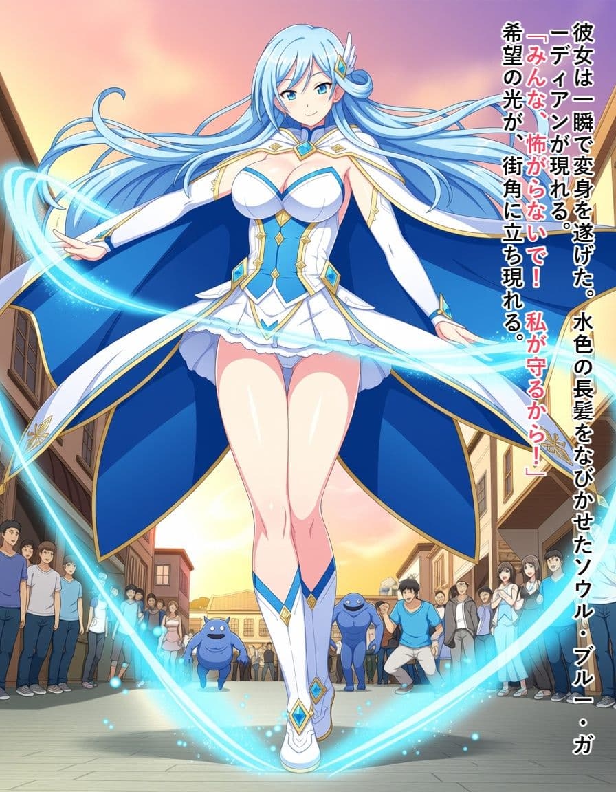 変身ヒロイン  ソウルガーディアン サンプル3