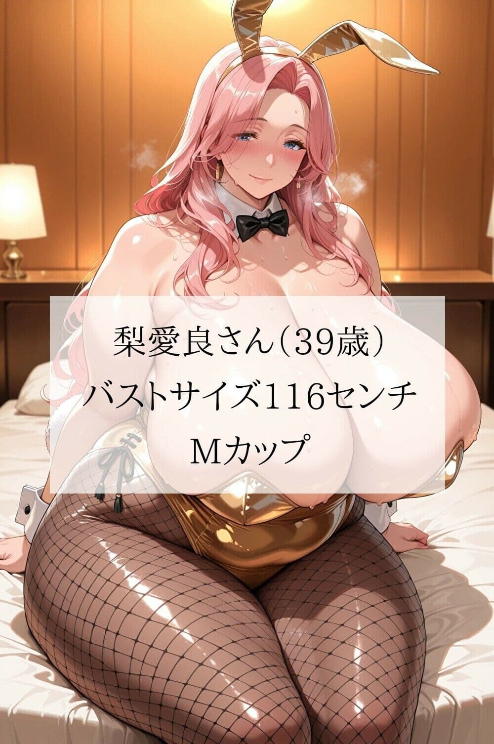 【アニメ】超乳人妻バニー濃厚フェラチオ倶楽部〜豊満おっぱいをタプタプ揺らし肉厚巨尻をふりふりしながらねっとりしゃぶる熟女ウサギ嬢〜 サンプル5