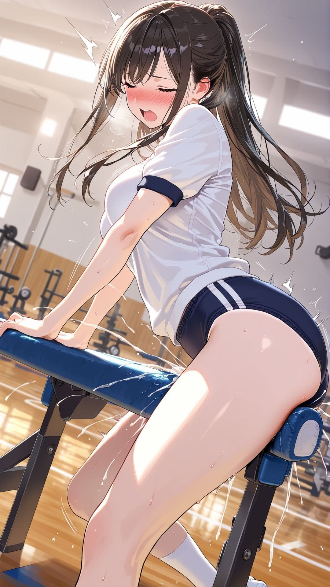 【角オナニー動画】きもちいい角を見つけちゃった女の子たち〜パート（9） サンプル6