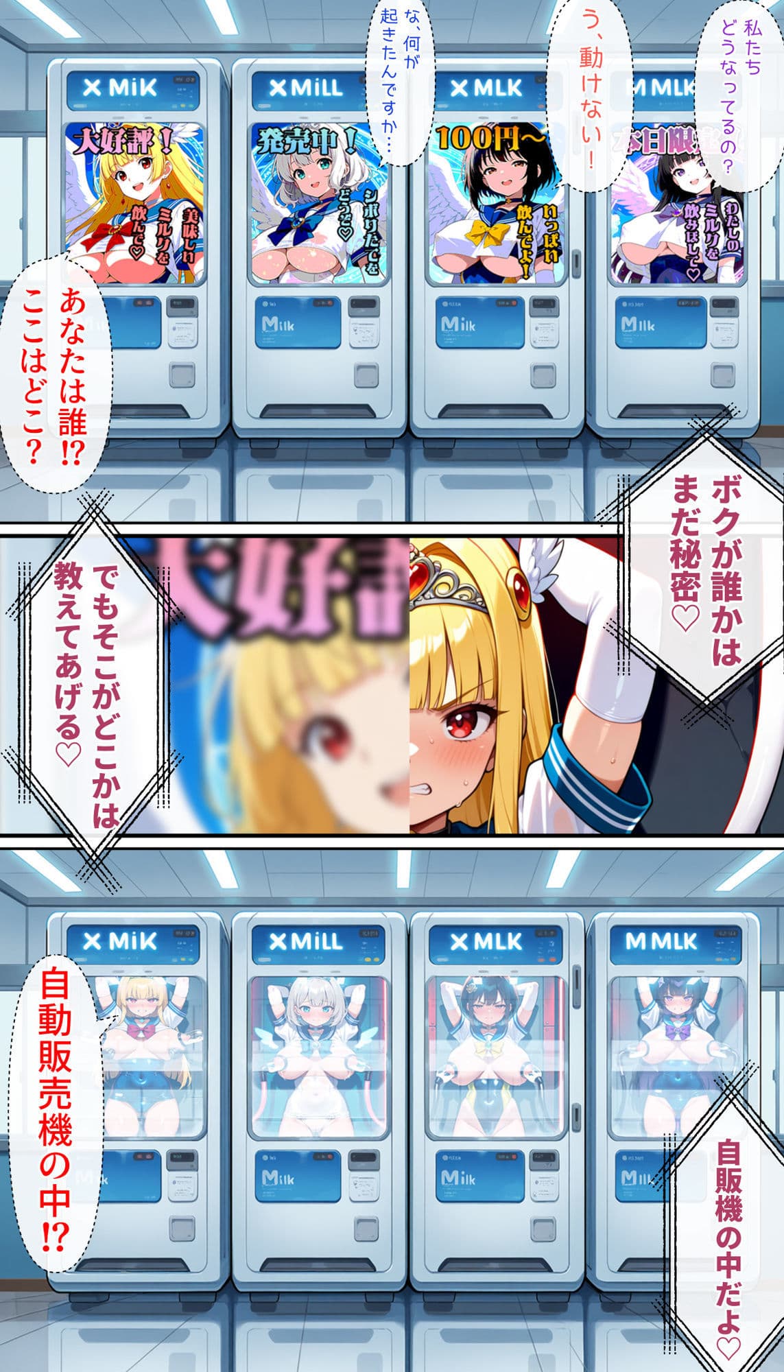 聖翼天使セラフィック・ナイツ〜裏切りのザーメンプール〜『学校は安全だと思ったのに』 サンプル6