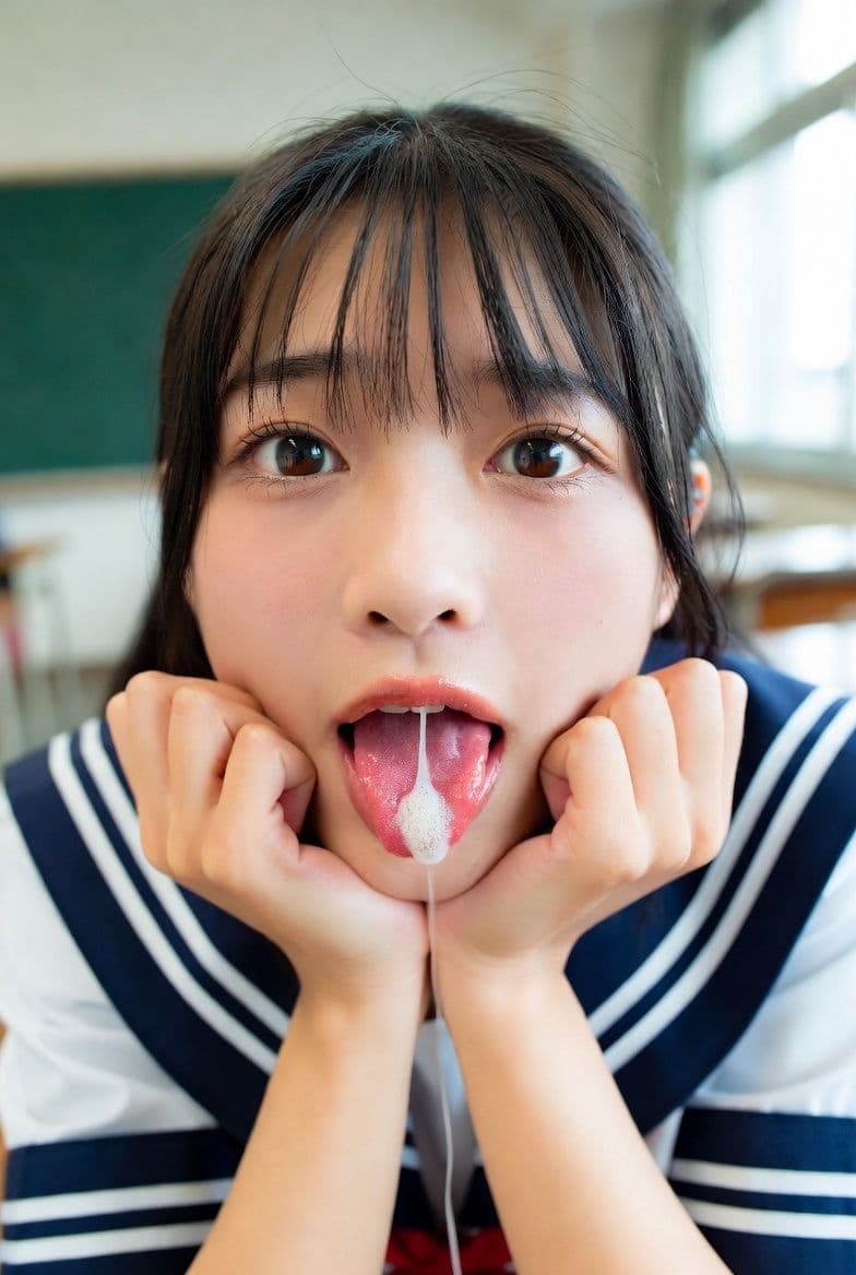 泡立ち糸引く唾液 Vol.1 画像集 サンプル1