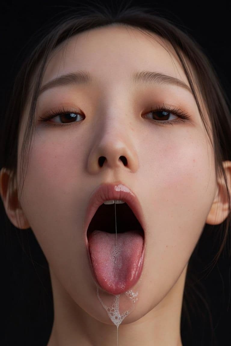 泡立ち糸引く唾液 Vol.1 画像集 サンプル6