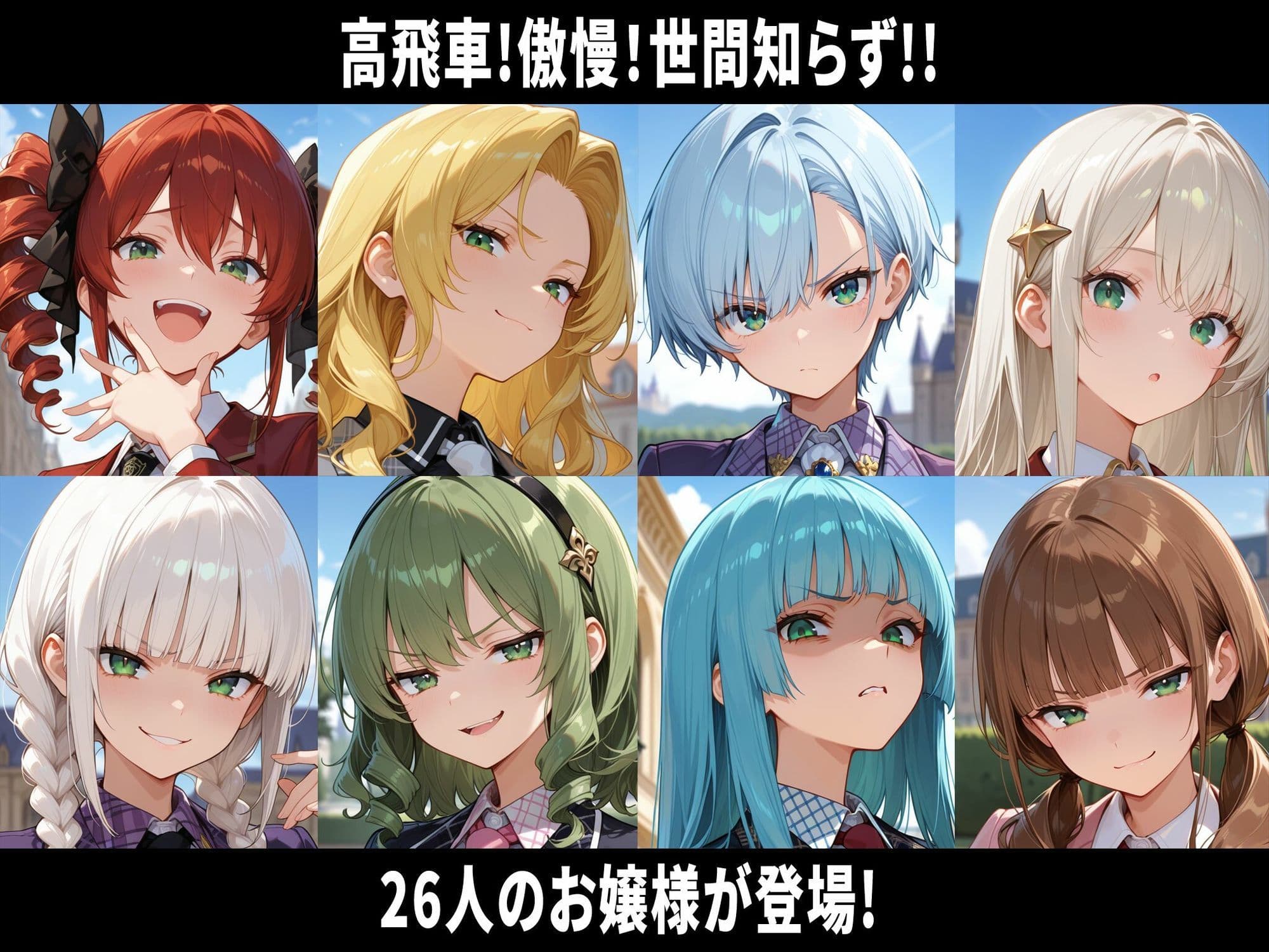 巨乳お嬢様編 即堕ち3コマ サンプル2