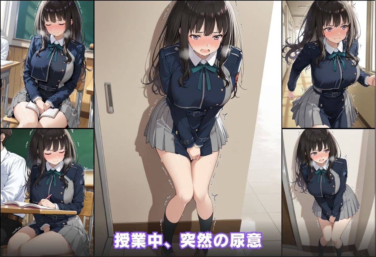 尿意の限界 リコリコおもらし 井ノ上たきな サンプル3