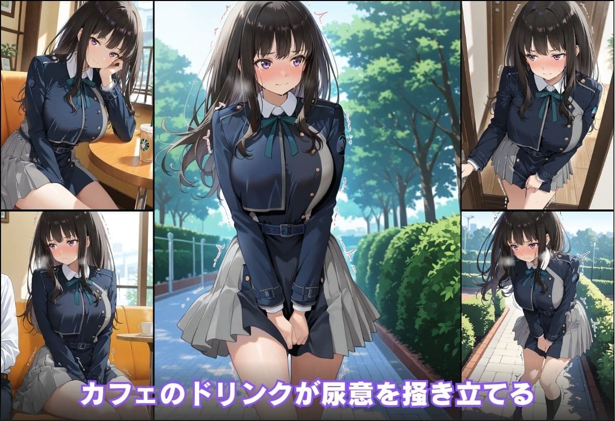 尿意の限界 リコリコおもらし 井ノ上たきな サンプル5