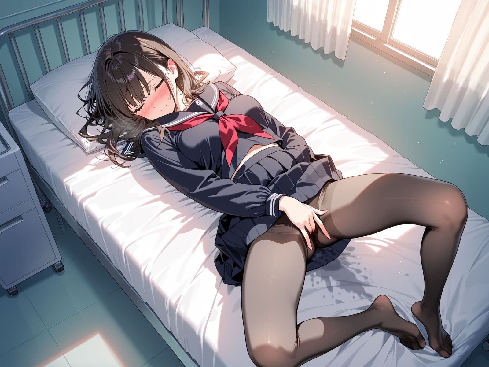 【角オナニー動画】きもちいい角を見つけちゃった女の子たち〜パート（10） サンプル7