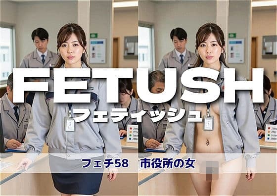 AIフェチフォト集 vol.58  市役所の女〜プレミアム・コンプライアンス:破られた規則〜