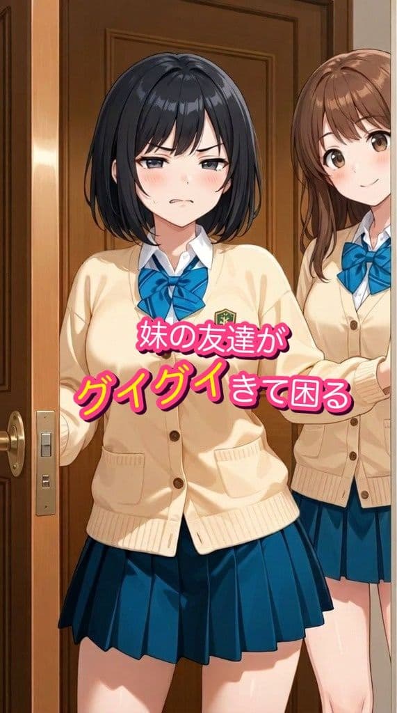 （エロなし）妹の友達がグイグイきて困る（前編後編統合版） サンプル1