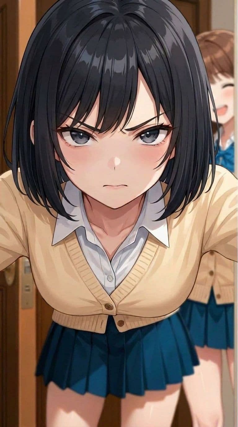 （エロなし）妹の友達がグイグイきて困る（前編後編統合版） サンプル6