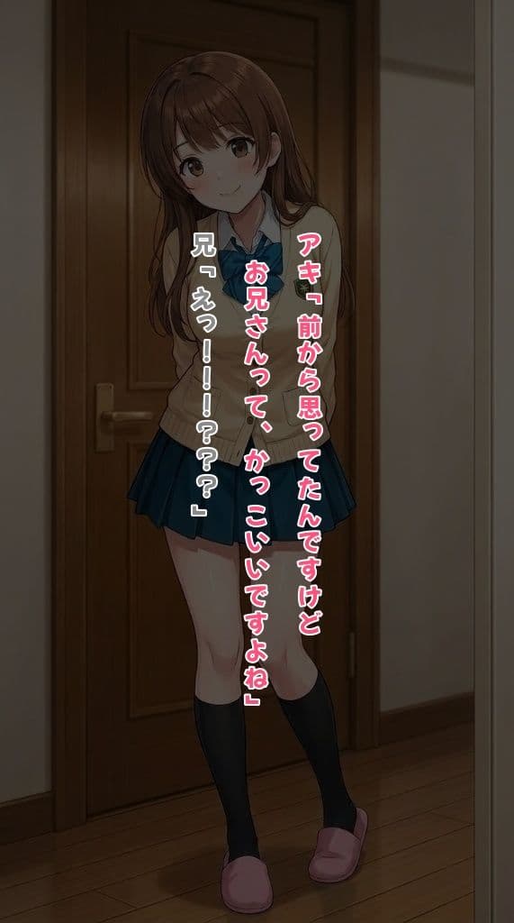 （エロなし）妹の友達がグイグイきて困る（前編後編統合版） サンプル9
