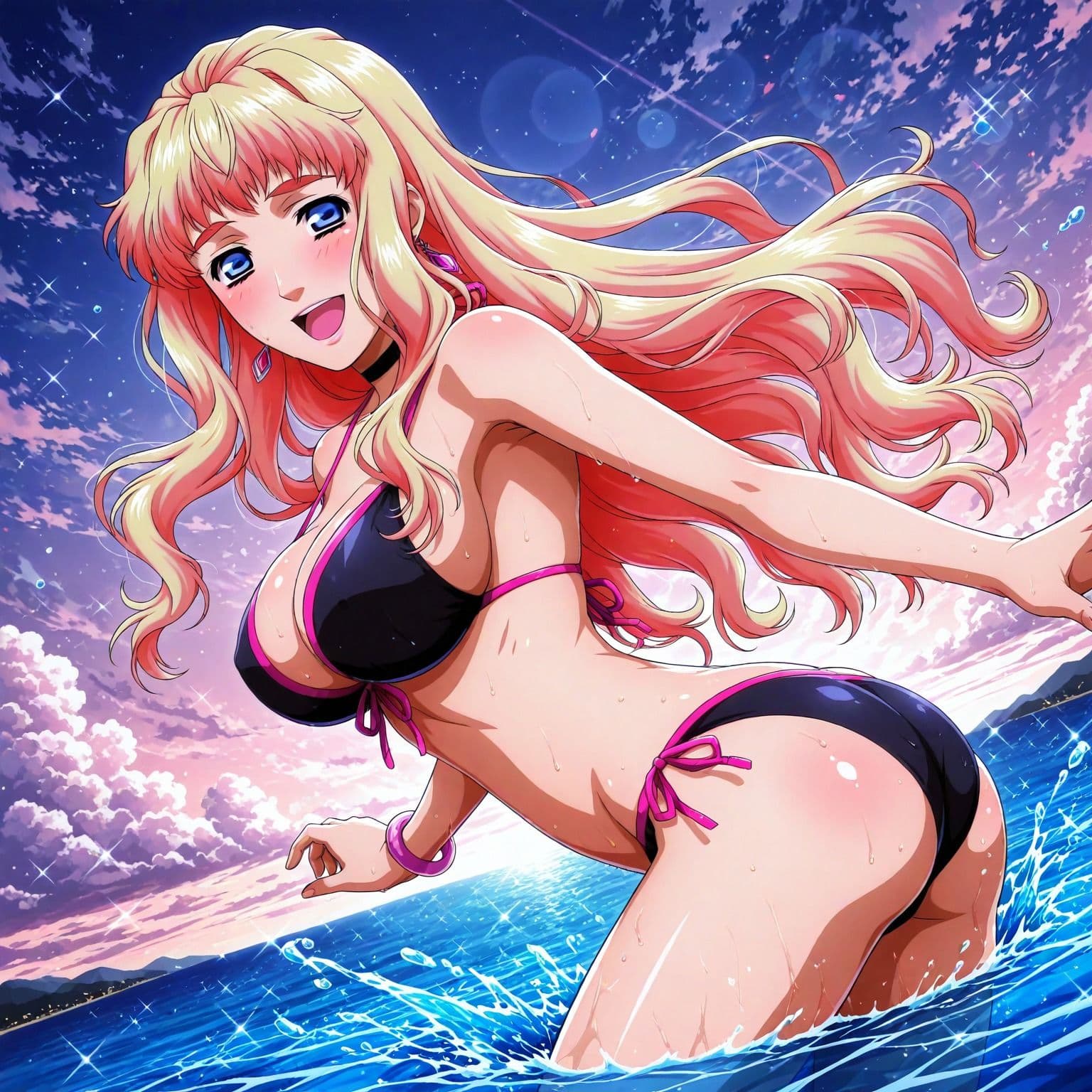 真夏の物語〜銀河の妖精シェリル・〇ーム、海でイチャラブ編〜 サンプル4