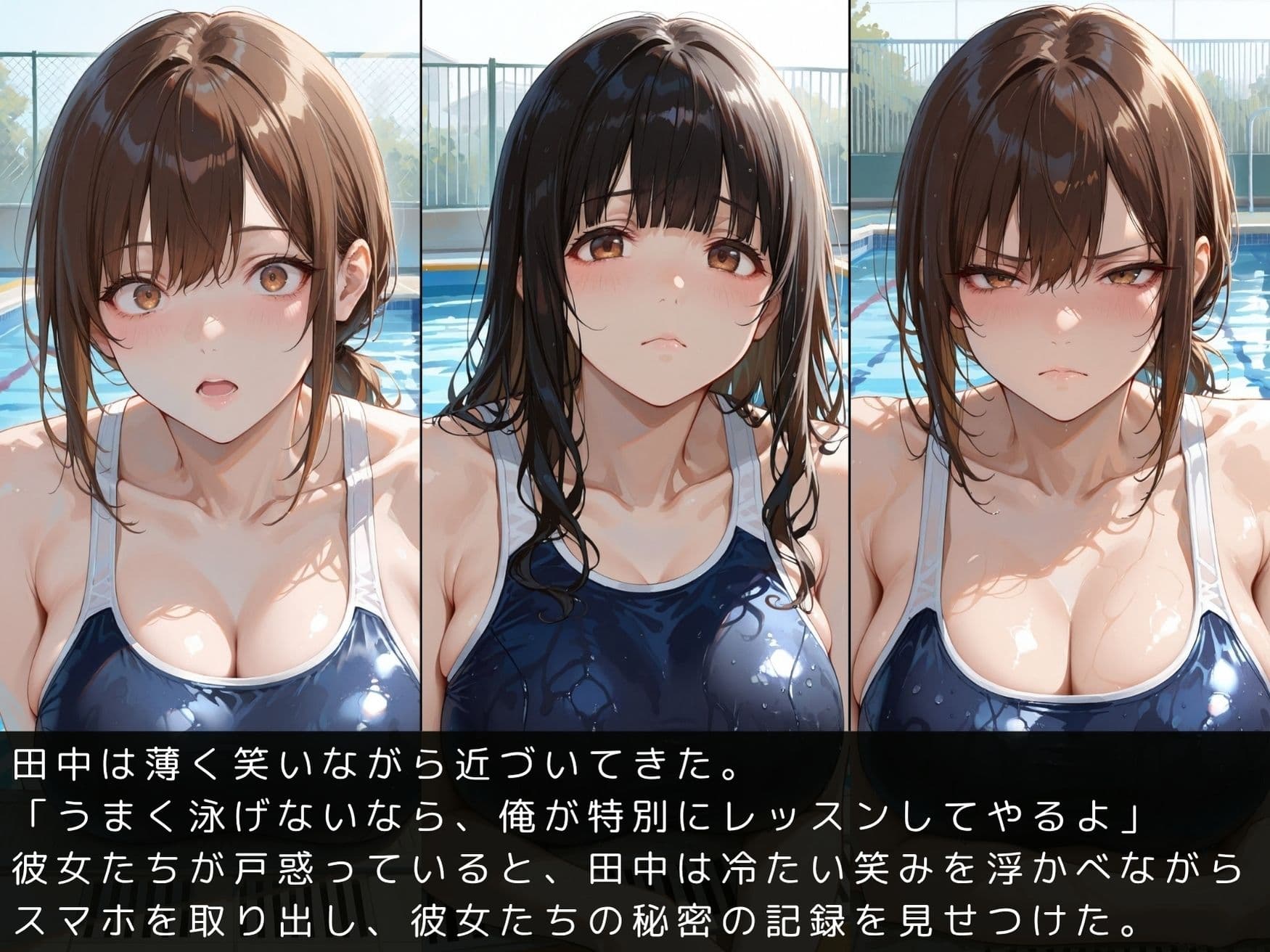 放課後の性指導〜禁断の記録〜プール編〜 サンプル5
