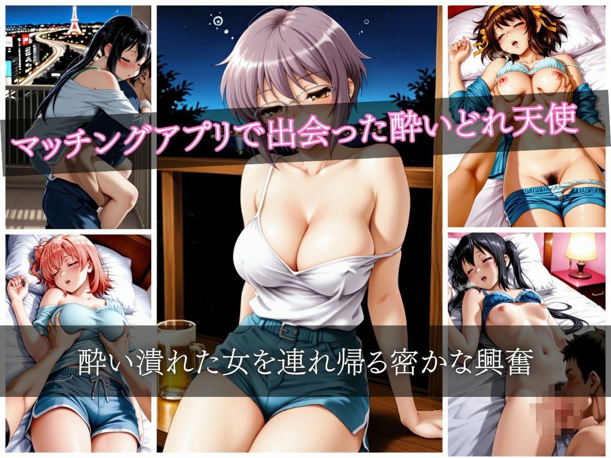 『マッチングアプリで彼氏持ちの●っ払い女子を部屋に連れ込み寝取り中出し』 サンプル4