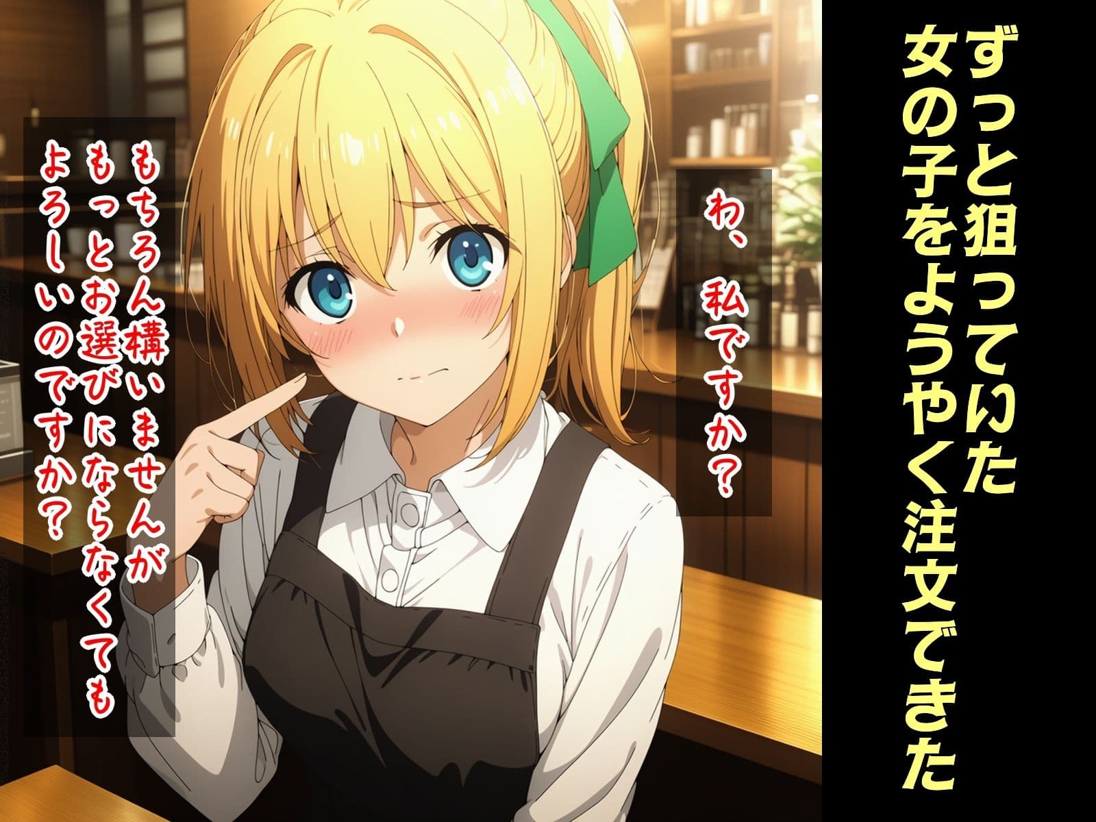 カフェでイキヌキ サンプル2