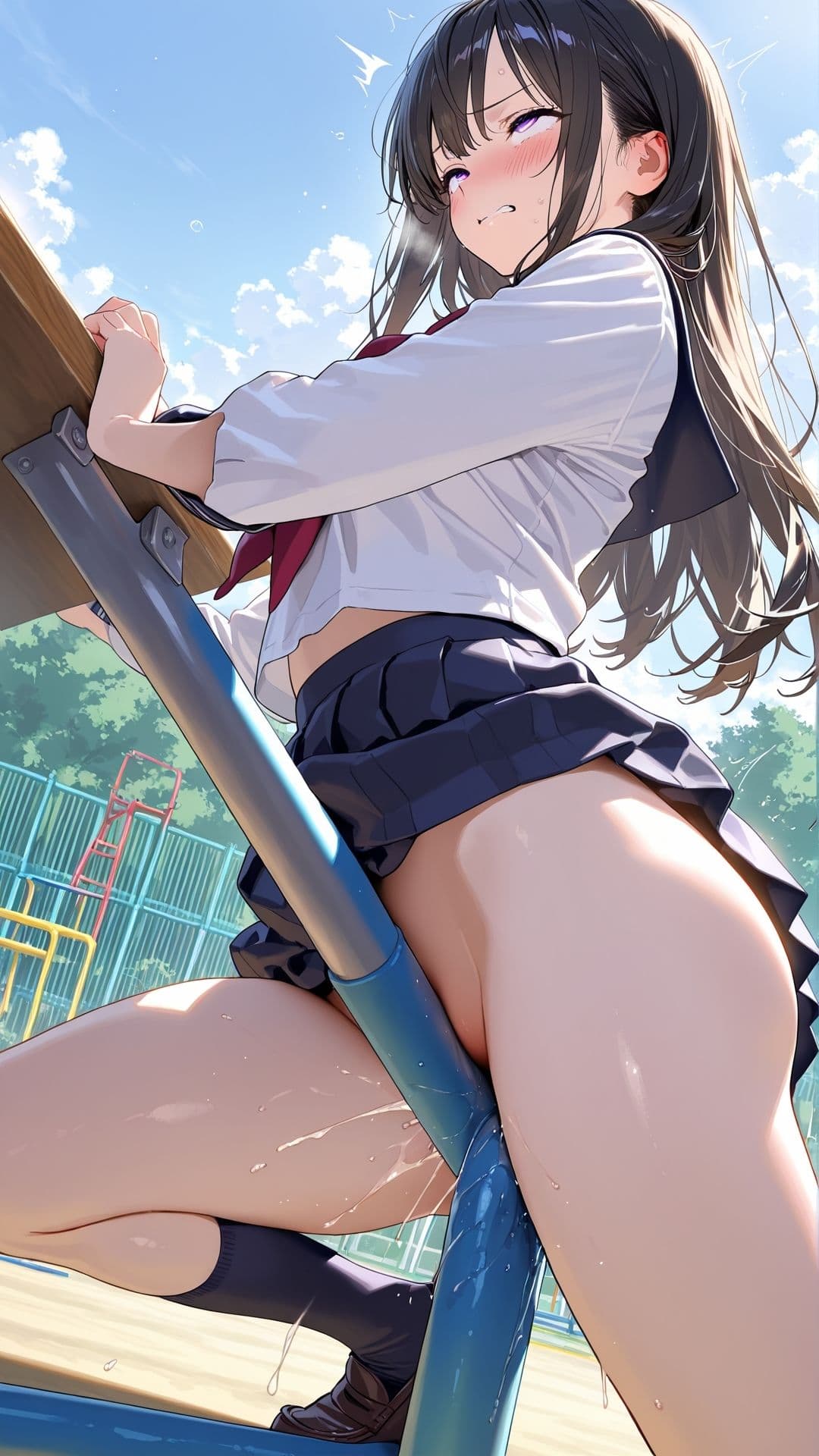 【角オナニー動画】きもちいい角を見つけちゃった女の子たち〜パート（11）お尻スペシャル サンプル3