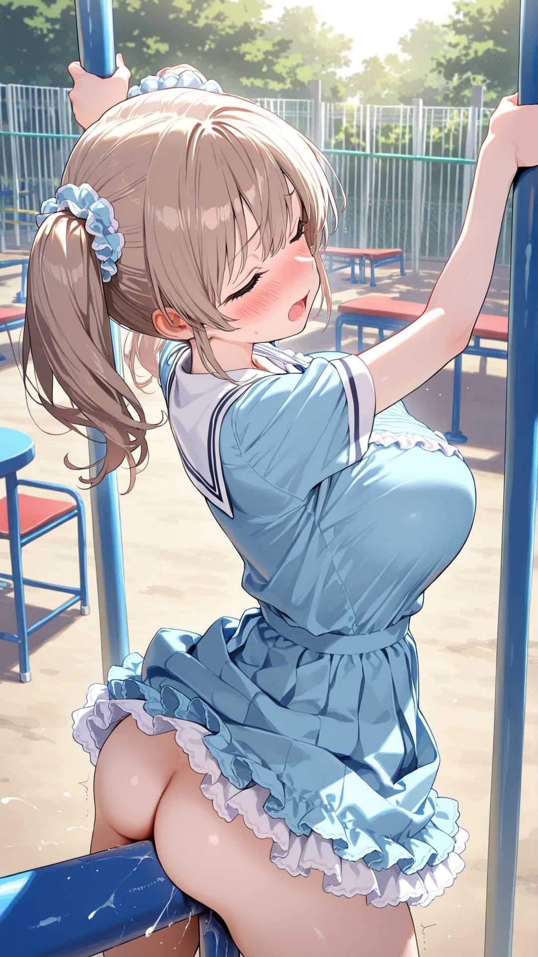 【角オナニー動画】きもちいい角を見つけちゃった女の子たち〜パート（11）お尻スペシャル サンプル6