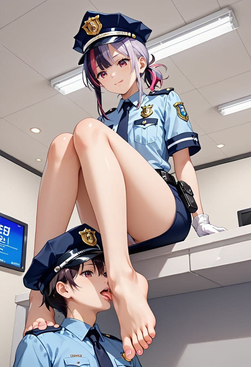 女王様と舐め犬 vol.14 M男を翻弄する女警察編 サンプル6