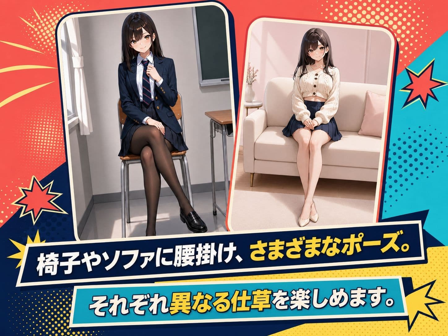パンチラ鑑賞室 〜10人 Vol.1 サンプル4