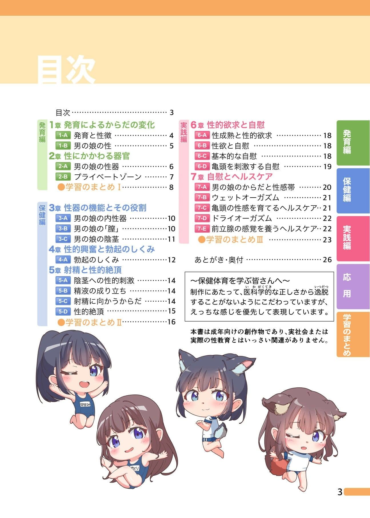 男の娘のための保健カラー資料集 サンプル1