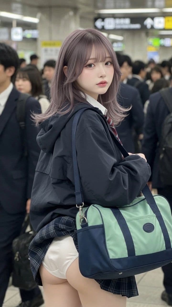 JKのおっぱいとパンティーが見たい！ サンプル1