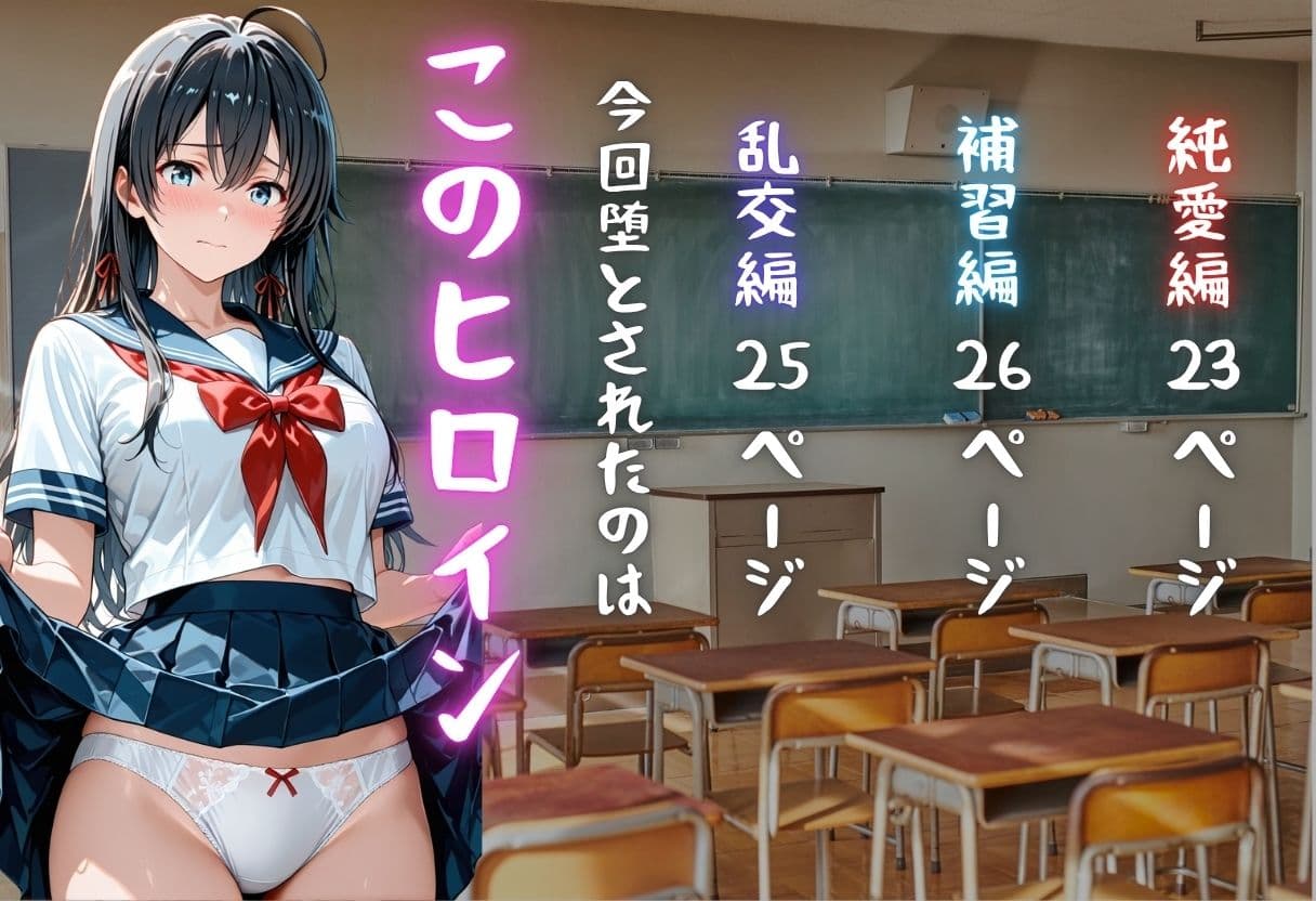 雪ノ下雪◯が彼氏と甘エッチ直後、教師NTR中出しされ学園肉便器に堕ちた サンプル1