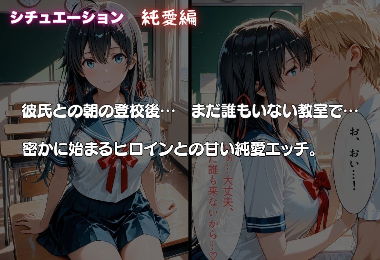 雪ノ下雪◯が彼氏と甘エッチ直後、教師NTR中出しされ学園肉便器に堕ちた サンプル2