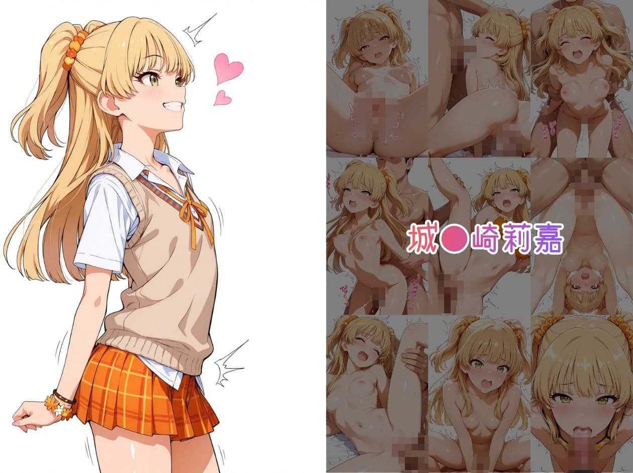 アイドルヌードコレクション Luxury Collection Edition 編（ 城ヶ〇美嘉: 城ヶ〇莉嘉: 夢〇りあむ: 本〇未央: 諸〇きらり:赤〇みりあ: 高〇藍子） サンプル6