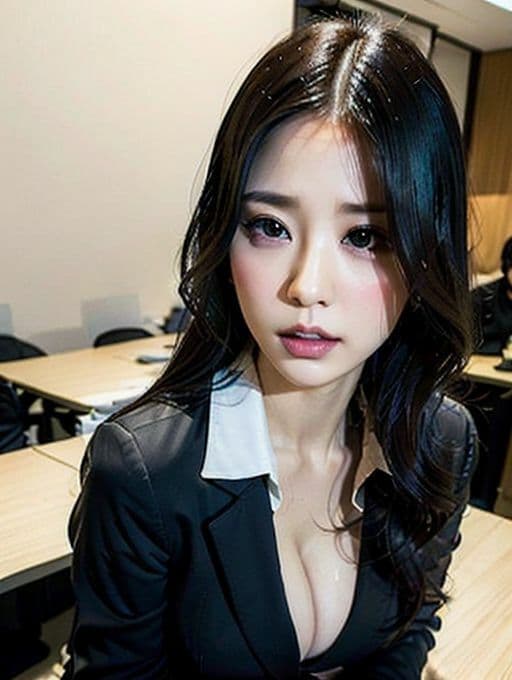 綾乃瀬ゆきな 深夜残業【本編】〜清楚系美人OLが残業中に〜 サンプル2