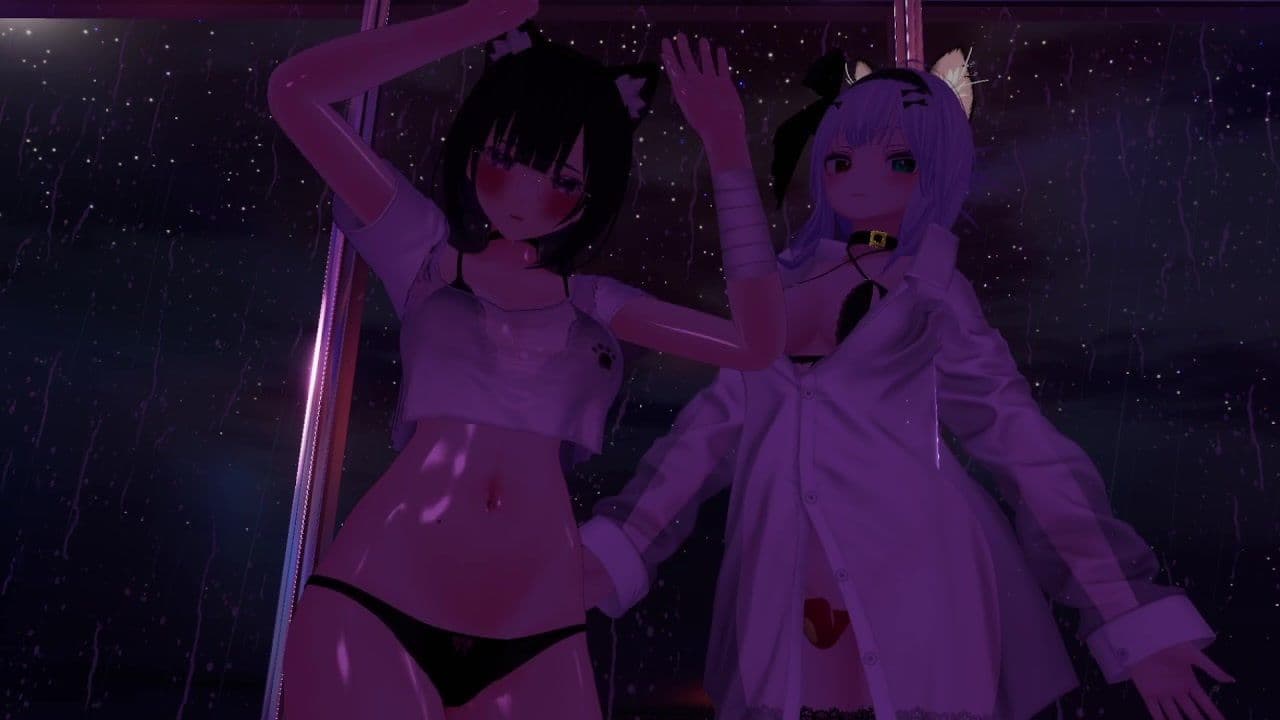 【視聴者参加型】雨の日はお部屋でまったり…【ChilloutVR】  事務乃あんず サンプル1