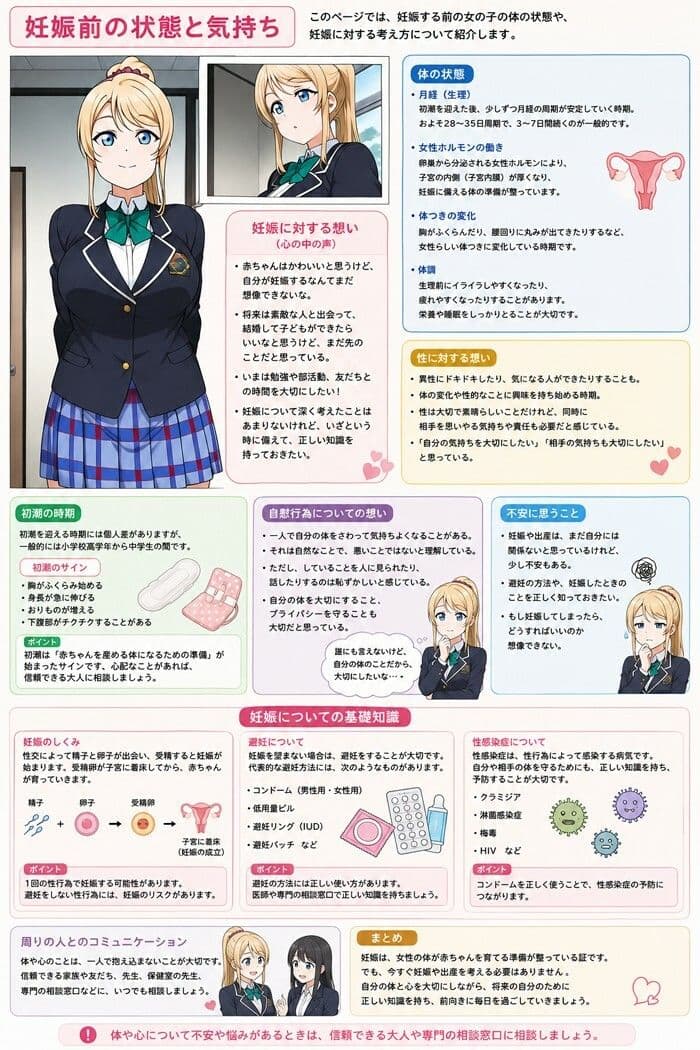 少子化対策のため性教育の教材に選ばれたクラスメイト_voL4 サンプル1