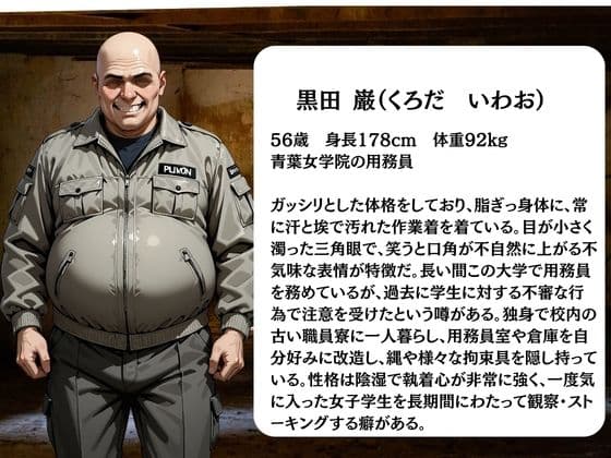 放課後に消えた優等生たちはキモおじ用務員に緊縛調教されていました サンプル4