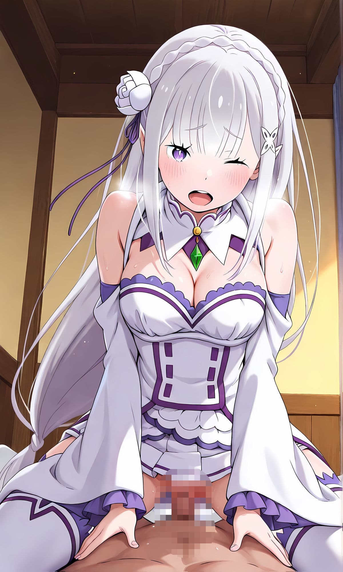 エ〇リアたんを性教育と称して皆で襲ってみた♪ サンプル4