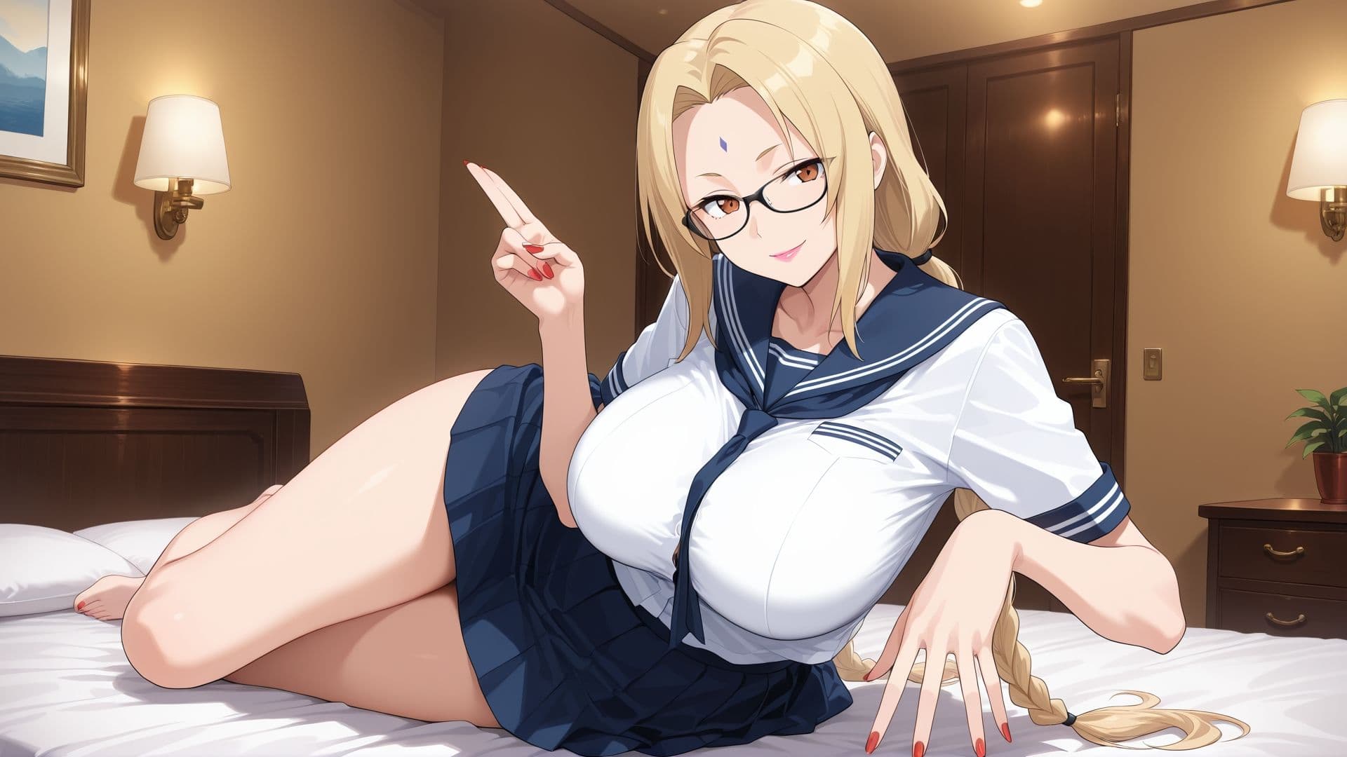 寝ている○○にぶっかけ  つなで編 サンプル4