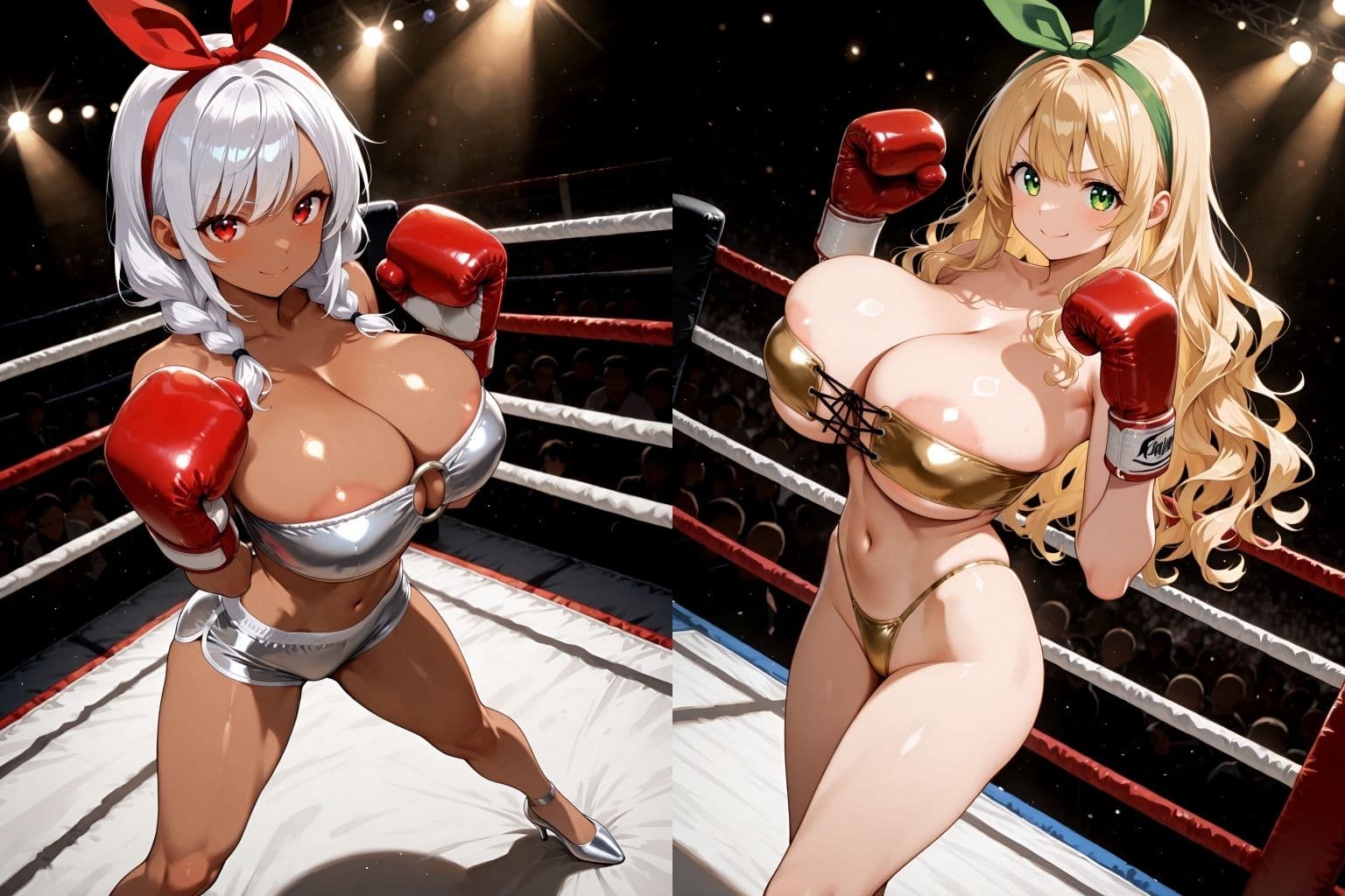 爆乳ドリームマッチ！！ラウンドガールに勝って抱け！！ サンプル1