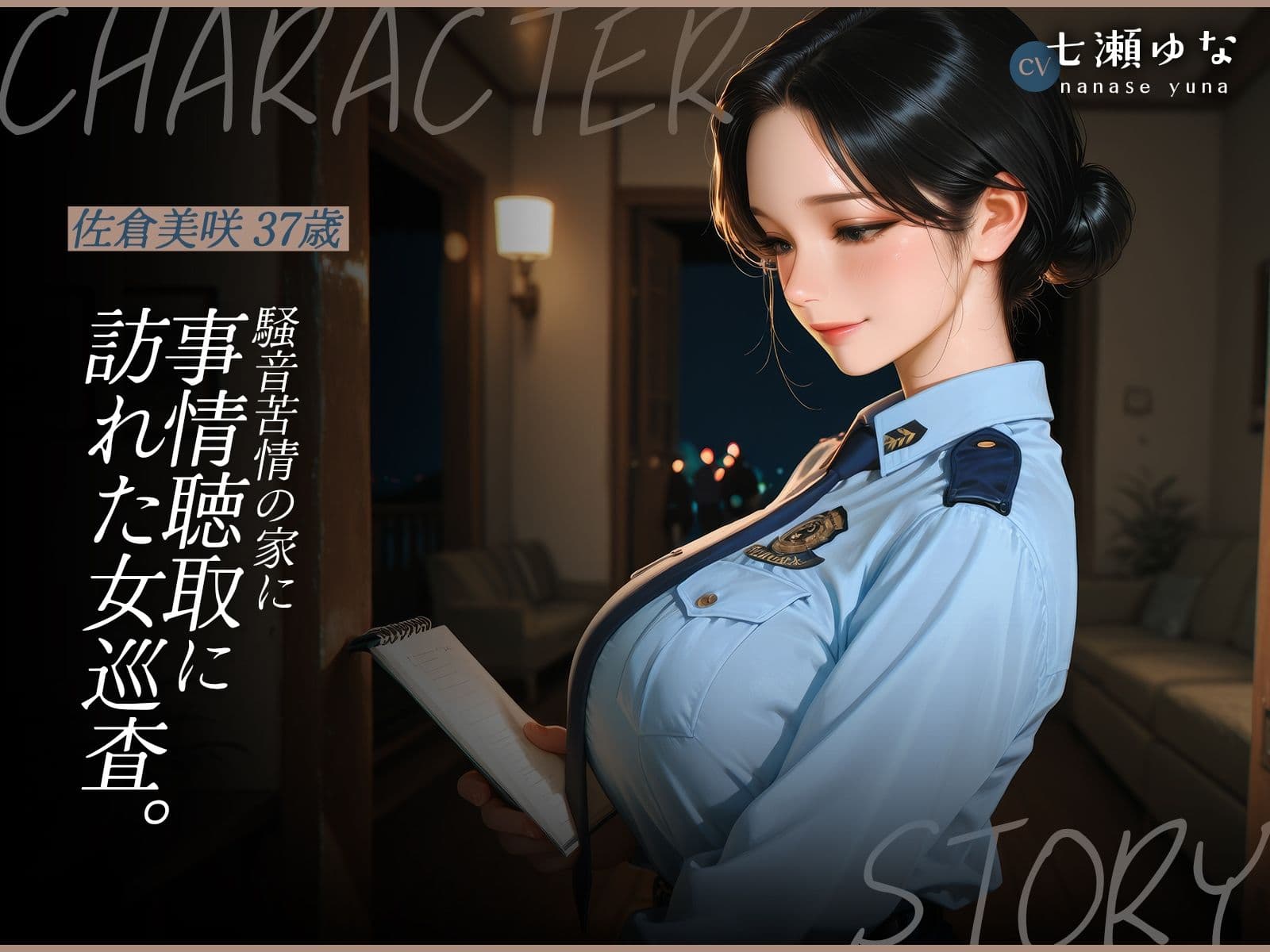 【イラスト×動画×朗読ボイス】巡査の肉穴〜病弱な兄弟の共有オナホに堕ちた私〜【ママ×ショタ】 サンプル1