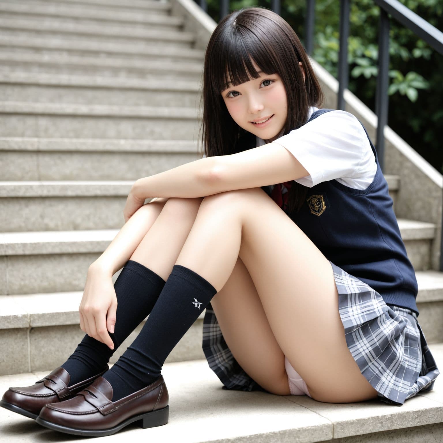 制服パンチラ part-2 サンプル2