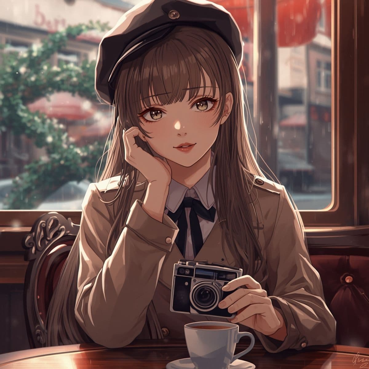 【AIイラスト集】NOSTALGIA III - 追憶のネガフィルムと夕暮れの遊園地 - サンプル3