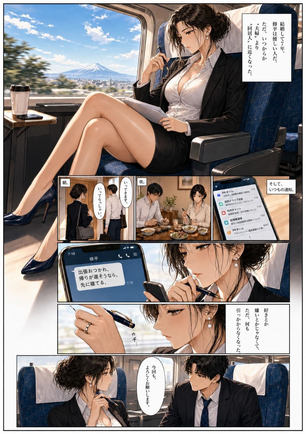 出張先の境界線 サンプル2