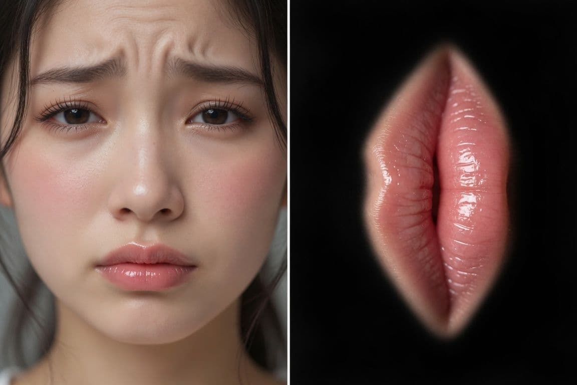 オマ〇コのような唇 画像集 サンプル3