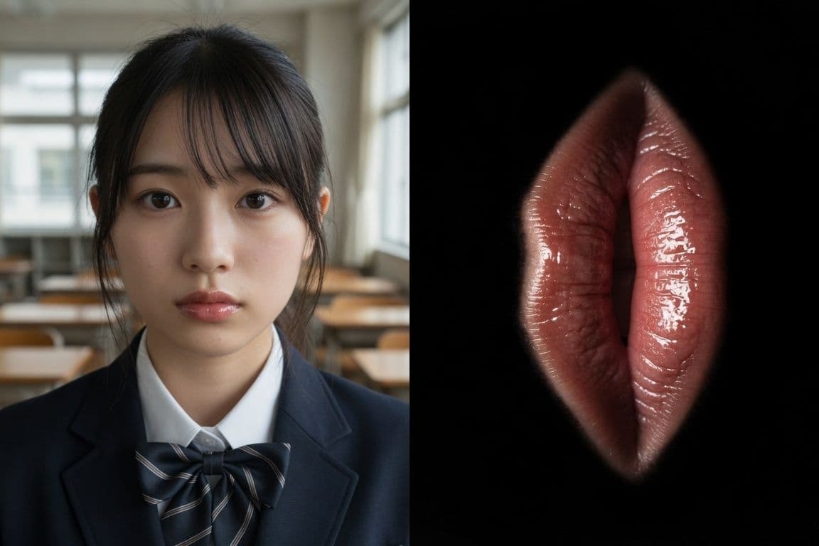 オマ〇コのような唇 画像集 サンプル4